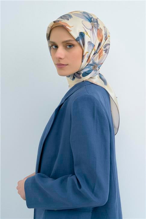 Armine  Saf İpek Twill Eşarp 9524D 81