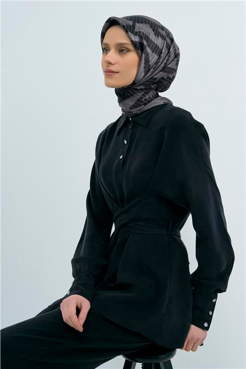 Armine  Saf İpek Twill Eşarp 9525D 84