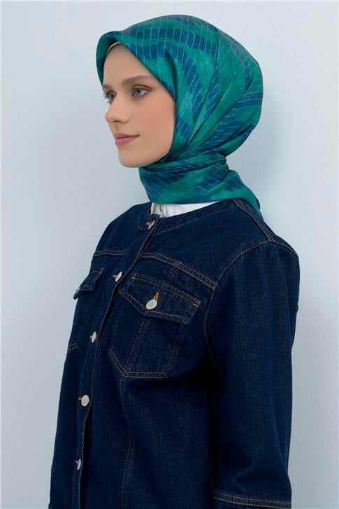 Armine  Saf İpek Twill Eşarp 9525D 86