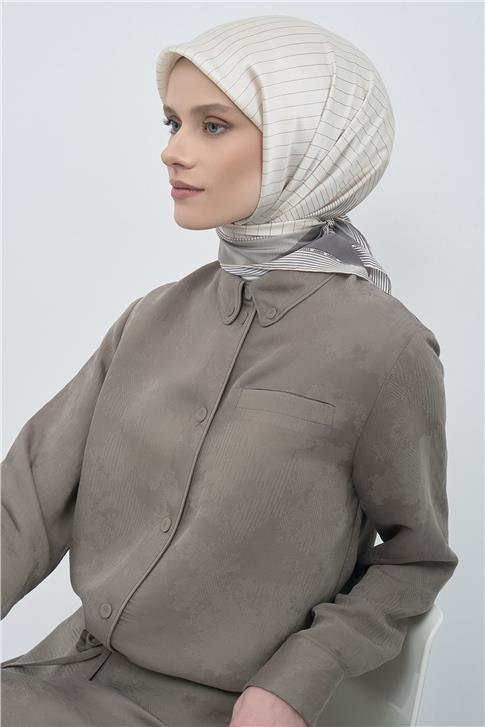 Armine  Saf İpek Twill Eşarp 9526D 06