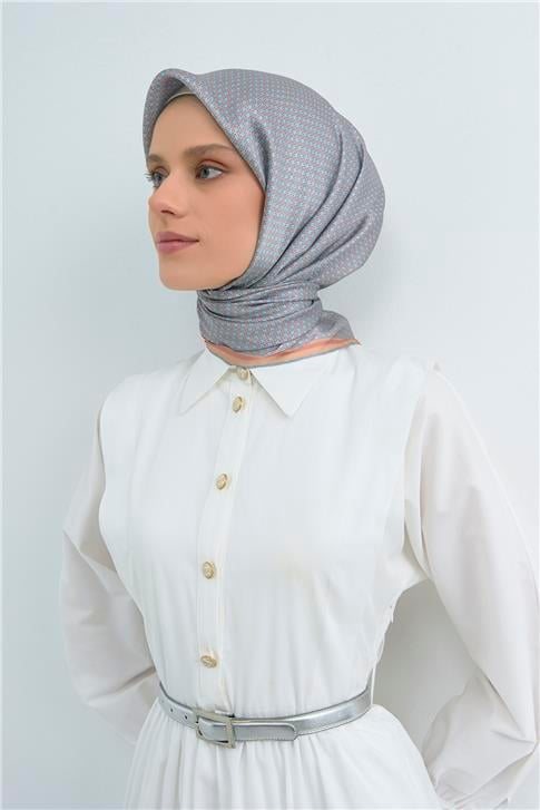 Armine  Saf İpek Twill Eşarp 9528D 08