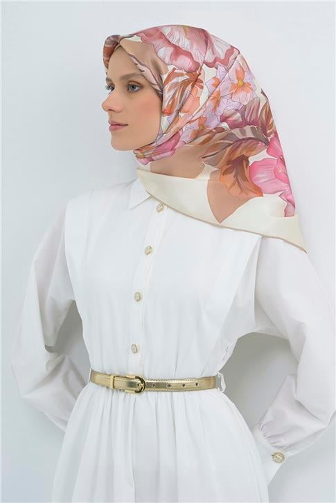 Armine  Saf İpek Twill Eşarp 9529D 31