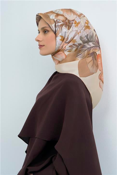 Armine  Saf İpek Twill Eşarp 9529D 33