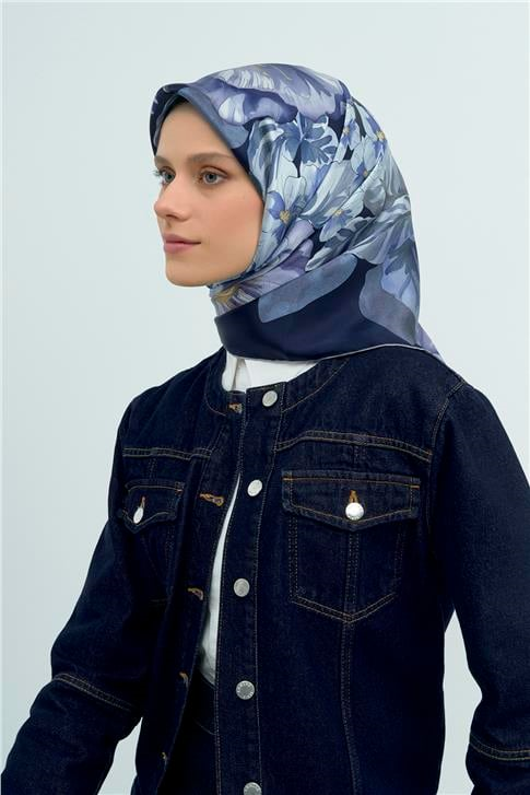 Armine  Saf İpek Twill Eşarp 9529D 35