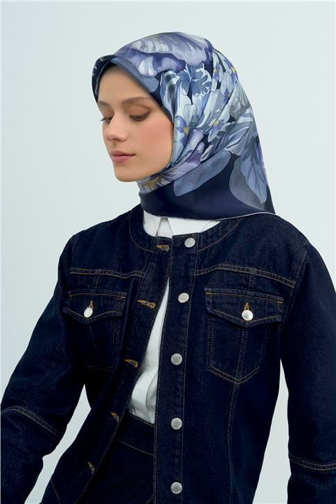 Armine  Saf İpek Twill Eşarp 9529D 35