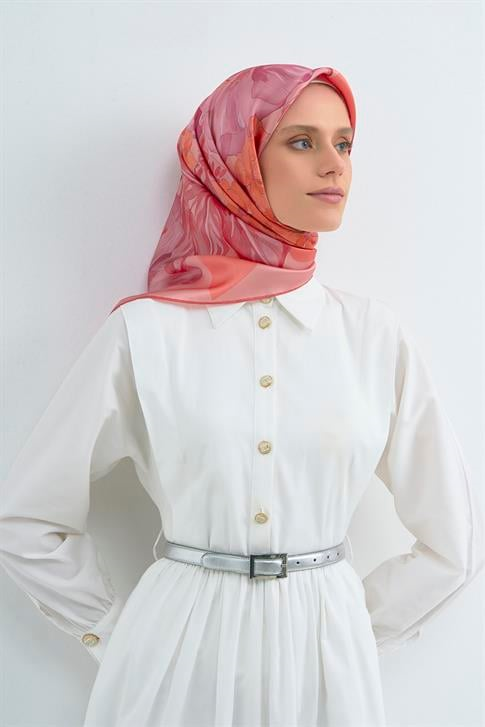 Armine  Saf İpek Twill Eşarp 9529D 55