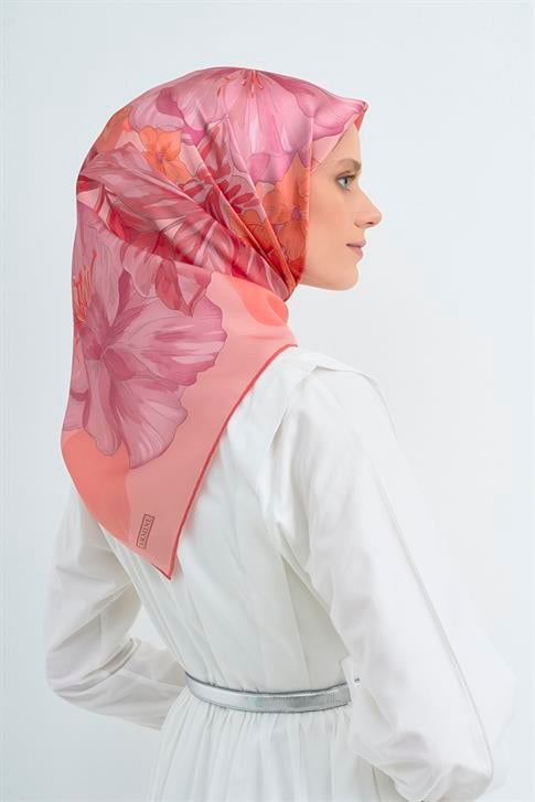 Armine  Saf İpek Twill Eşarp 9529D 55