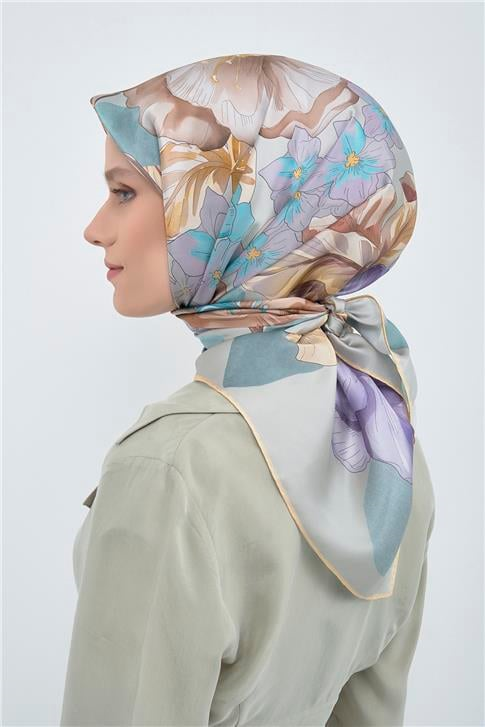 Armine  Saf İpek Twill Eşarp 9529D 81