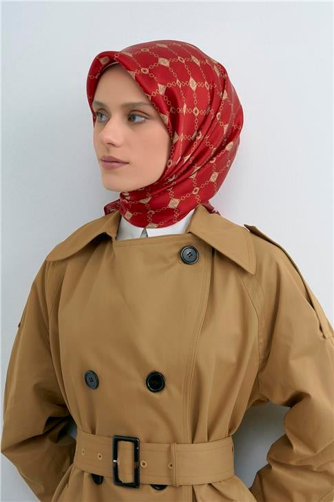 Armine  Saf İpek Twill Eşarp 9530D 80