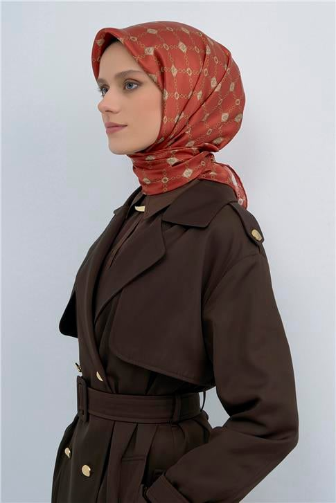 Armine  Saf İpek Twill Eşarp 9530D 84