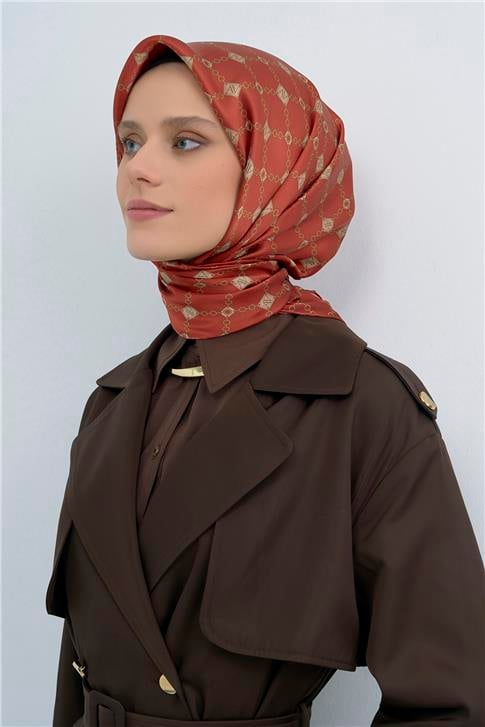 Armine  Saf İpek Twill Eşarp 9530D 84