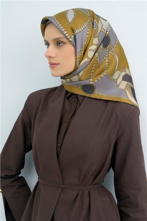 Armine  Saf İpek Twill Eşarp 9531D 33
