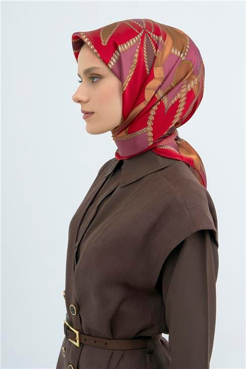 Armine  Saf İpek Twill Eşarp 9531D 52