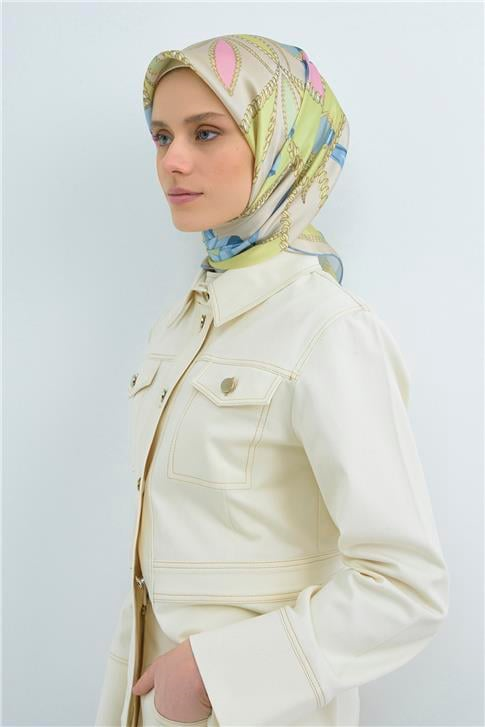 Armine  Saf İpek Twill Eşarp 9531D 80