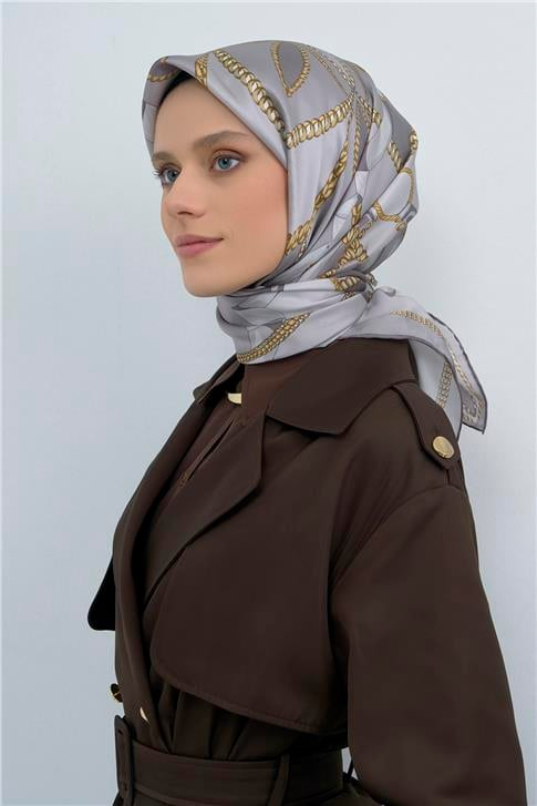 Armine  Saf İpek Twill Eşarp 9531D 87