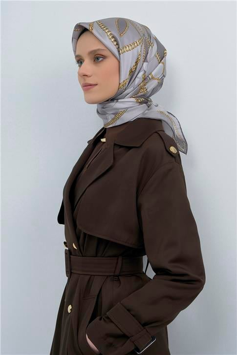 Armine  Saf İpek Twill Eşarp 9531D 87