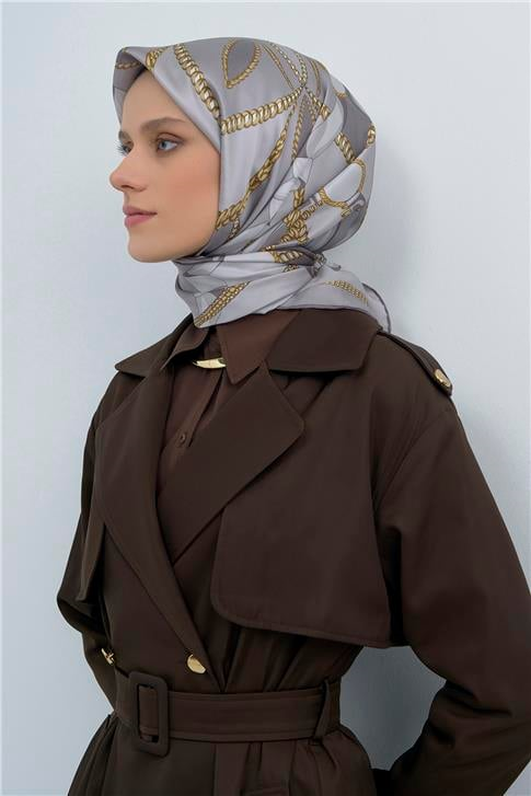 Armine  Saf İpek Twill Eşarp 9531D 87