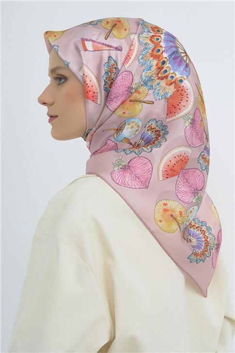 Armine  Saf İpek Twill Eşarp 9532D 05