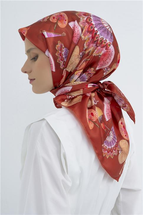Armine  Saf İpek Twill Eşarp 9532D 35