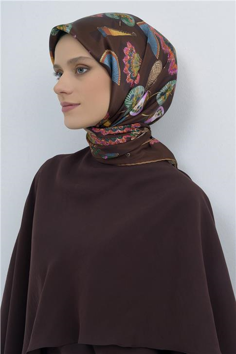 Armine  Saf İpek Twill Eşarp 9532D 81