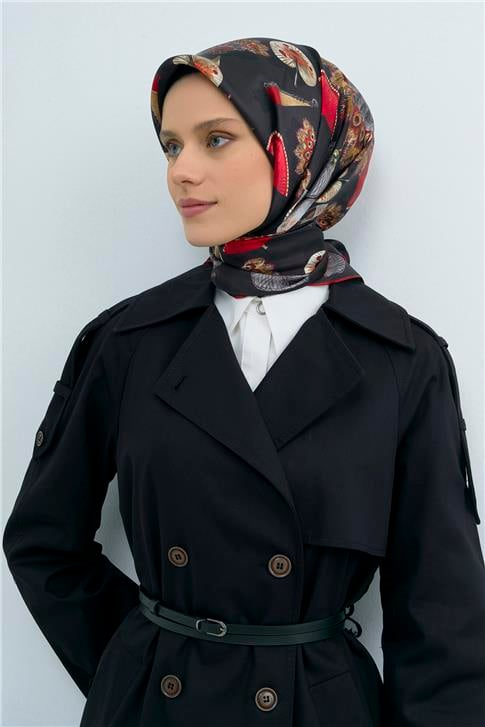 Armine  Saf İpek Twill Eşarp 9532D 84