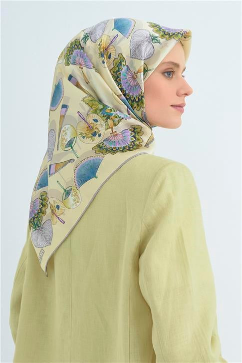 Armine  Saf İpek Twill Eşarp 9532D 85