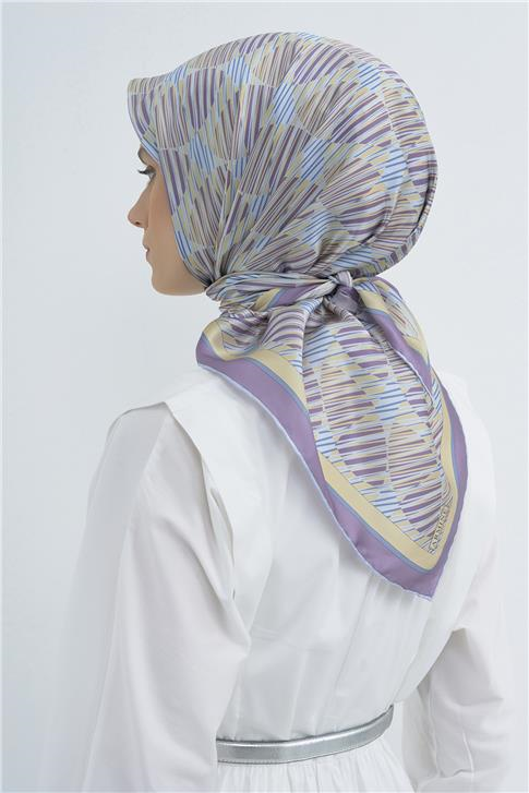 Armine  Saf İpek Twill Eşarp 9533D 02