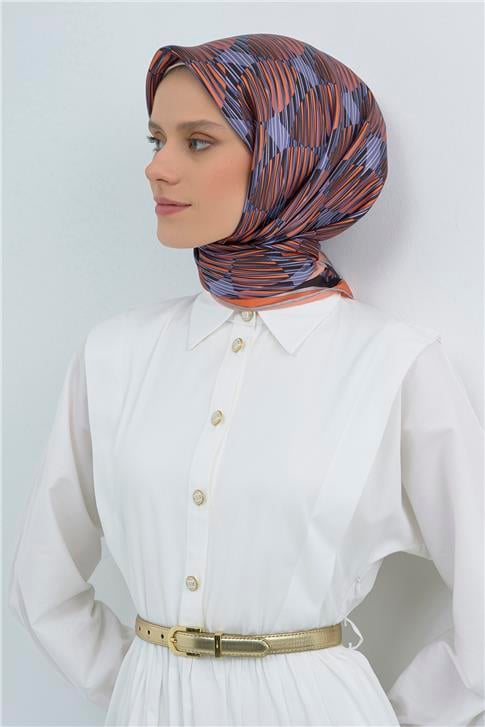 Armine  Saf İpek Twill Eşarp 9533D 33