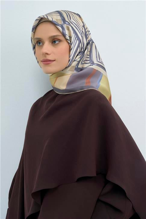 Armine  Saf İpek Twill Eşarp 9534D 04