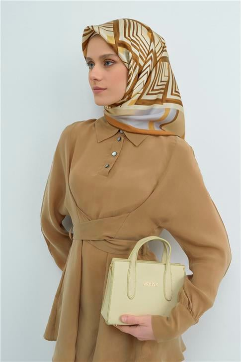 Armine  Saf İpek Twill Eşarp 9534D 31