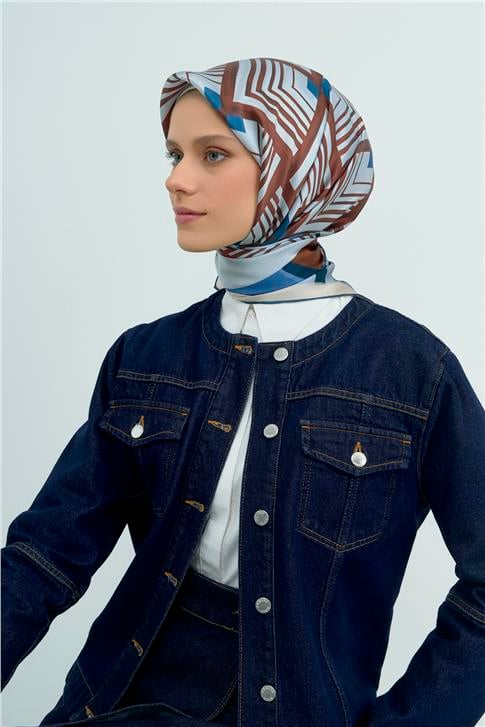 Armine  Saf İpek Twill Eşarp 9534D 37