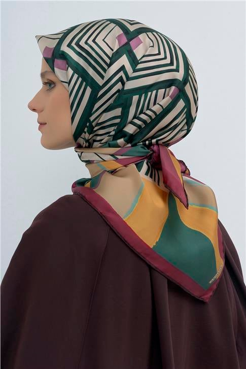 Armine  Saf İpek Twill Eşarp 9534D 83