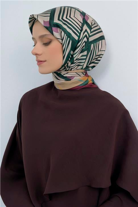 Armine  Saf İpek Twill Eşarp 9534D 83