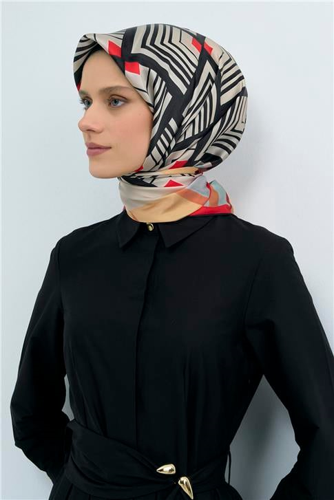 Armine  Saf İpek Twill Eşarp 9534D 86