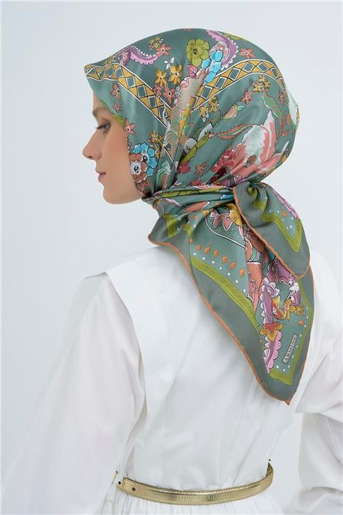 Armine  Saf İpek Twill Eşarp 9535D 53
