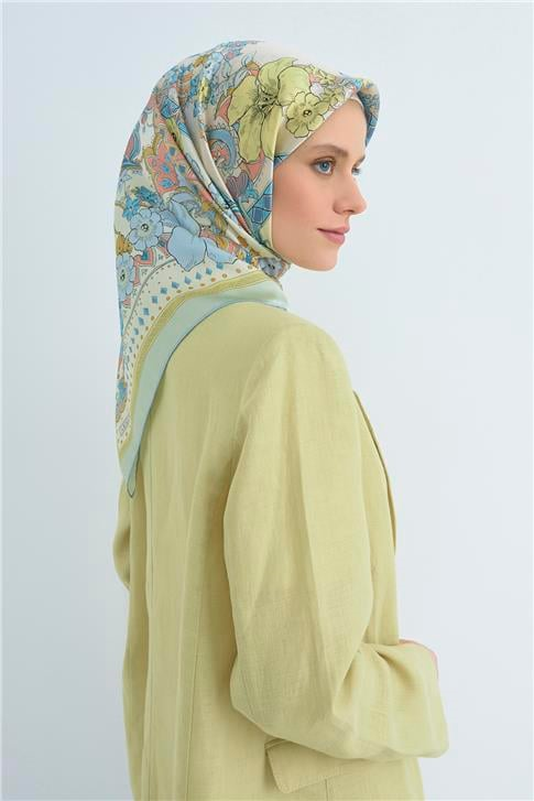 Armine  Saf İpek Twill Eşarp 9535D 84