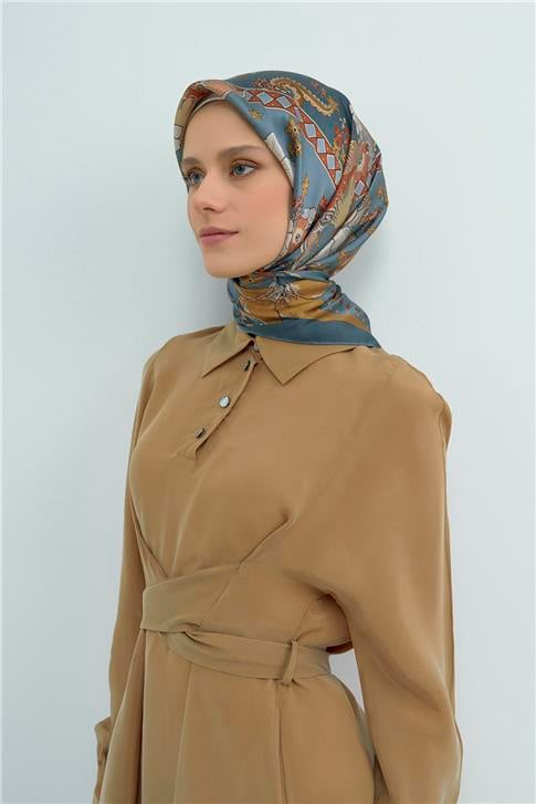 Armine  Saf İpek Twill Eşarp 9535D 85