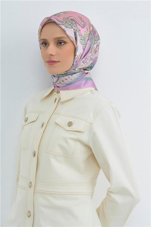 Armine  Saf İpek Twill Eşarp 9535D 87
