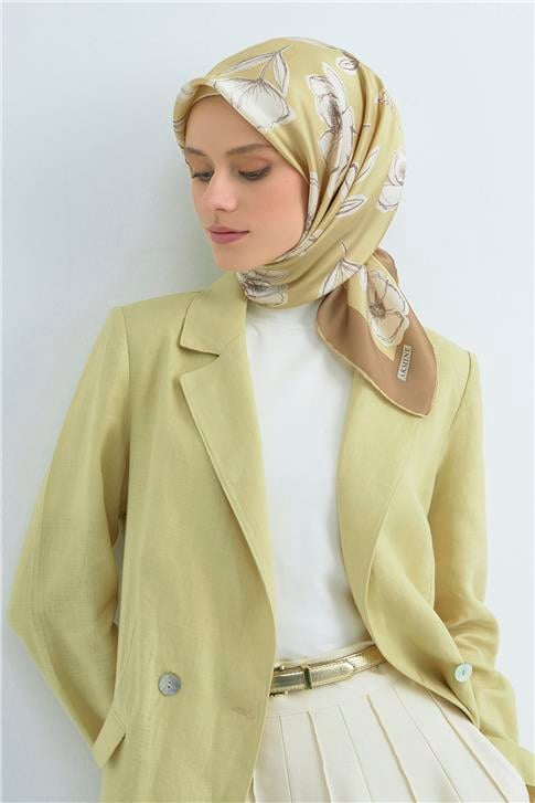 Armine  Saf İpek Twill Eşarp 9536D 37