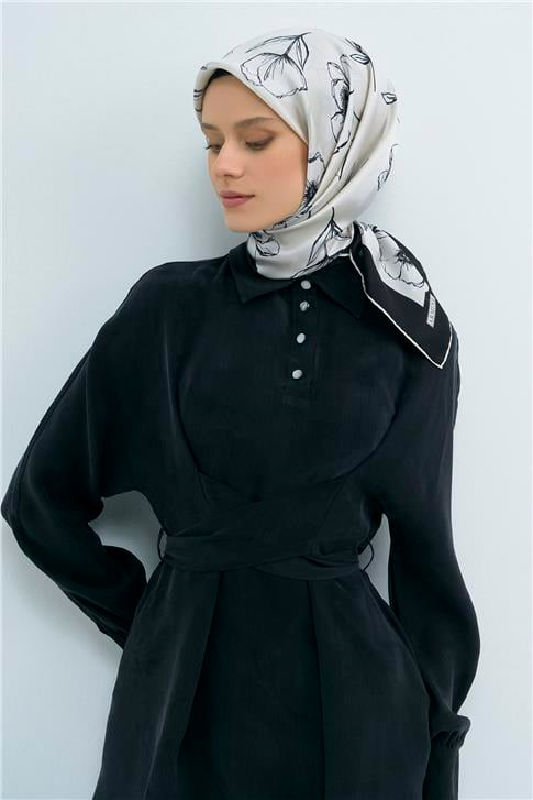 Armine  Saf İpek Twill Eşarp 9536D 38