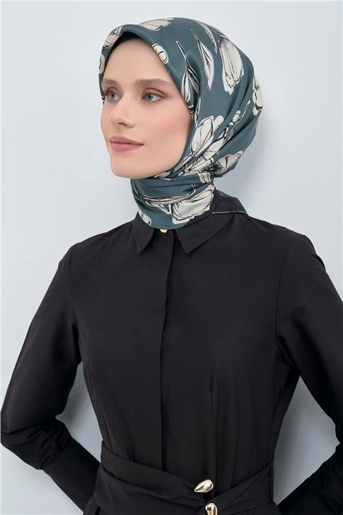 Armine  Saf İpek Twill Eşarp 9536D 42