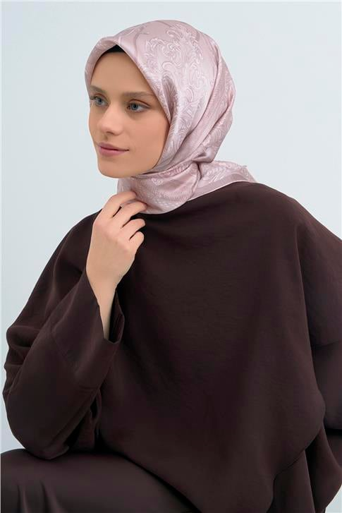 Armine  Saf İpek Twill Eşarp 9537D 01