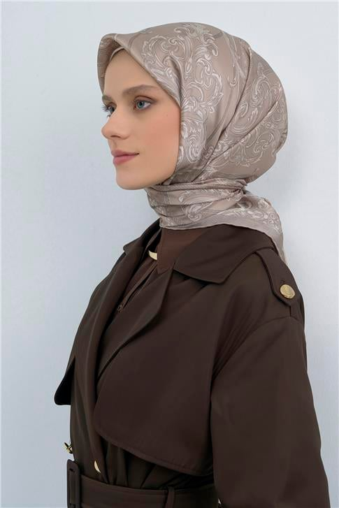 Armine  Saf İpek Twill Eşarp 9537D 54