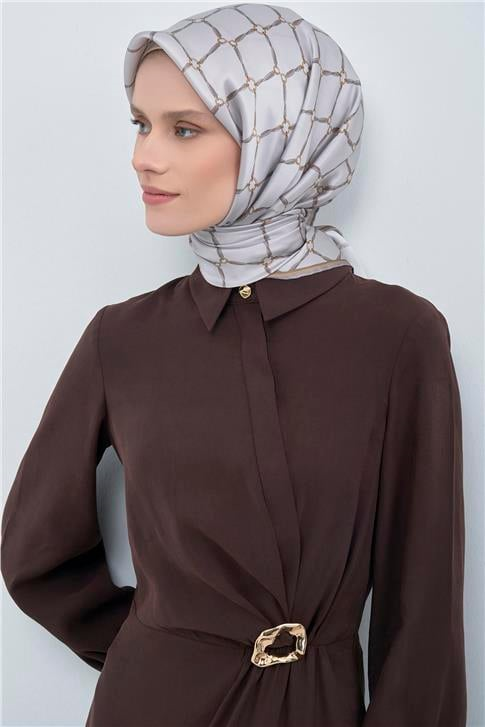 Armine  Saf İpek Twill Eşarp 9538D 03