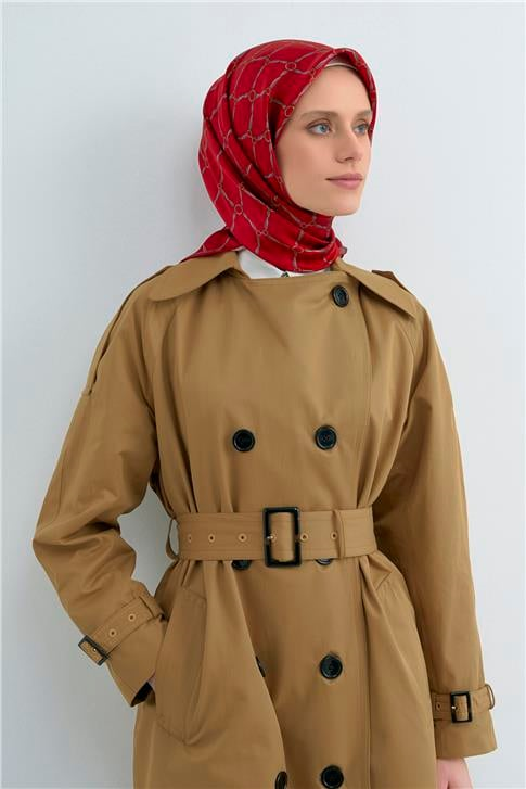 Armine  Saf İpek Twill Eşarp 9538D 05