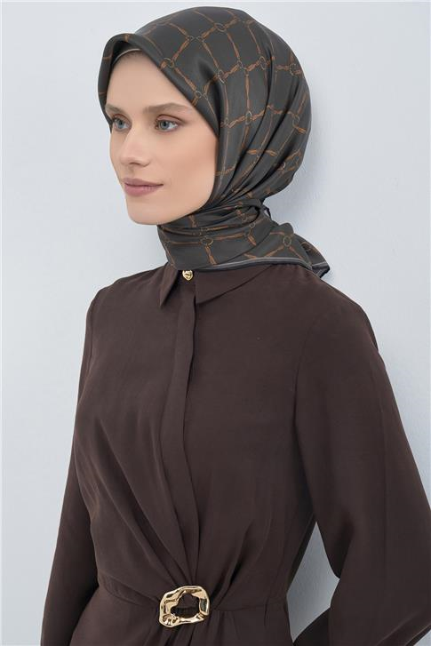 Armine  Saf İpek Twill Eşarp 9538D 54