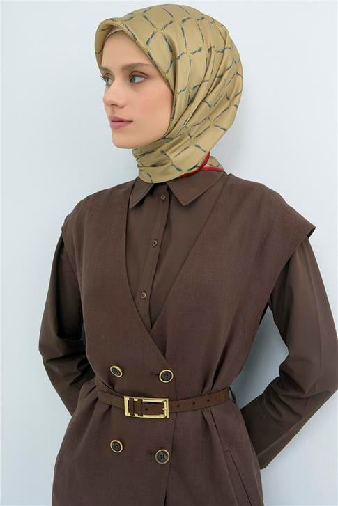 Armine  Saf İpek Twill Eşarp 9538D 82