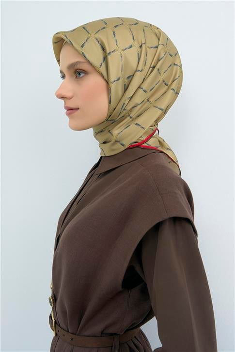 Armine  Saf İpek Twill Eşarp 9538D 82