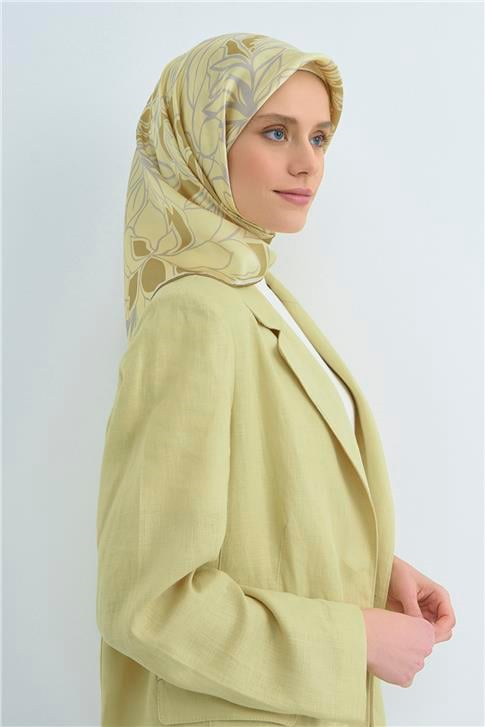 Armine  Saf İpek Twill Eşarp 9539D 34