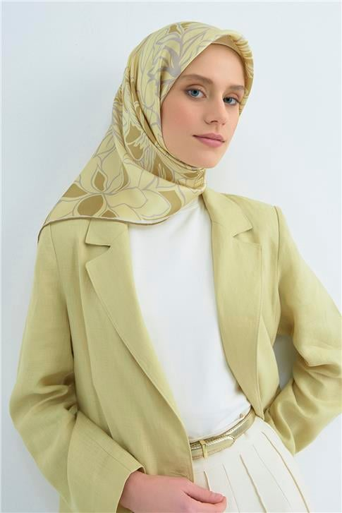 Armine  Saf İpek Twill Eşarp 9539D 34
